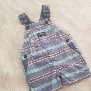 Baby boy bib overalls